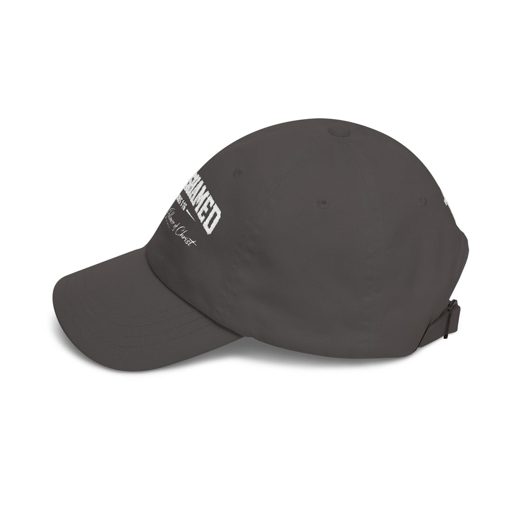 Dad Cap – "Not Ashamed" Romans 1:16 Christian Baseball Hat