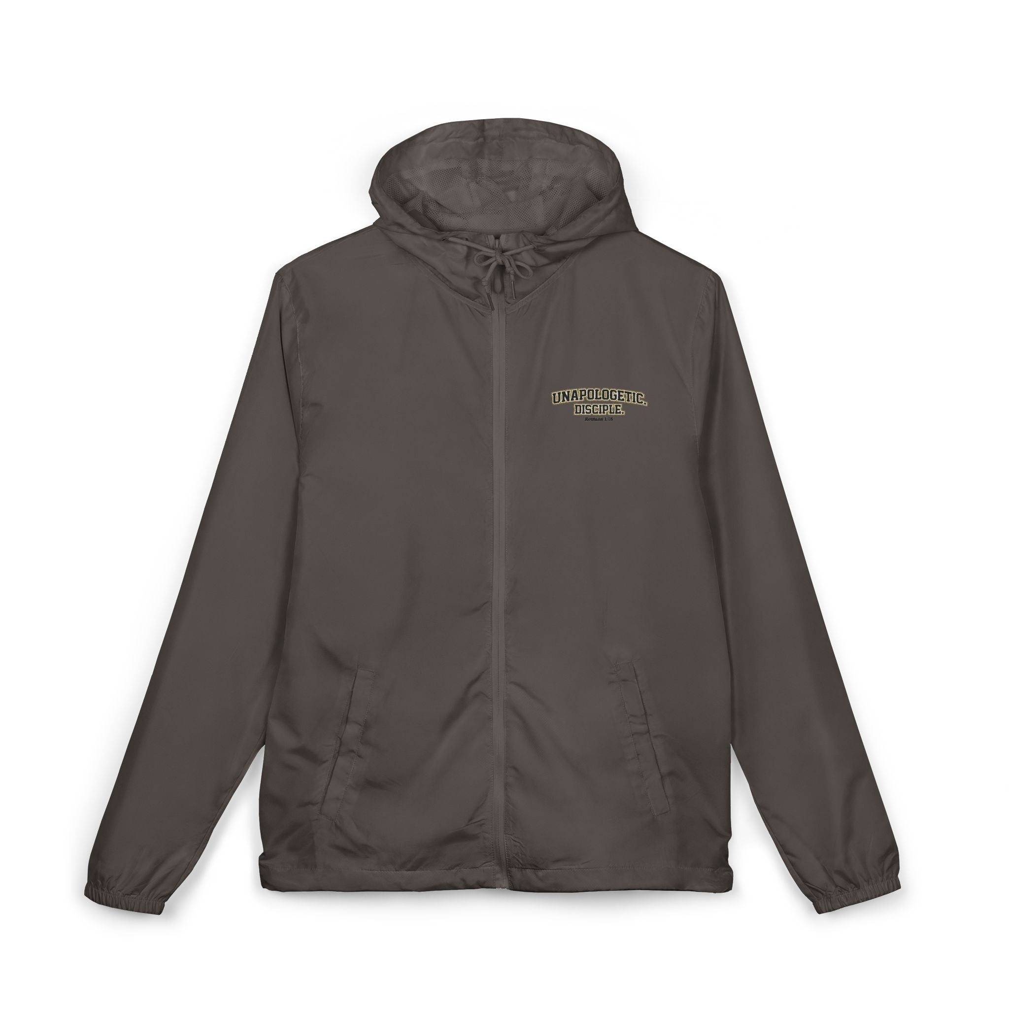 Not Ashamed of the Gospel Lion Cross Windbreaker Jacket