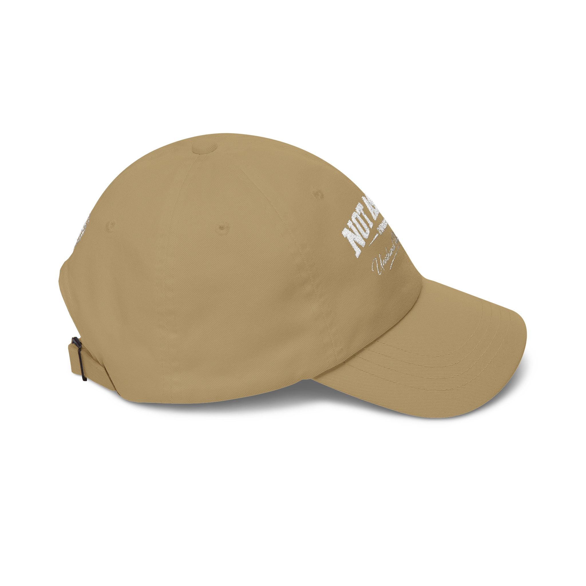 Dad Cap – "Not Ashamed" Romans 1:16 Christian Baseball Hat
