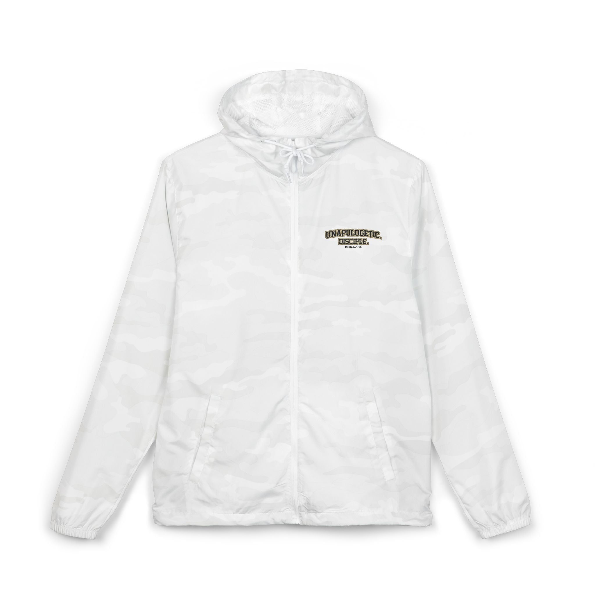 Not Ashamed of the Gospel Lion Cross Windbreaker Jacket