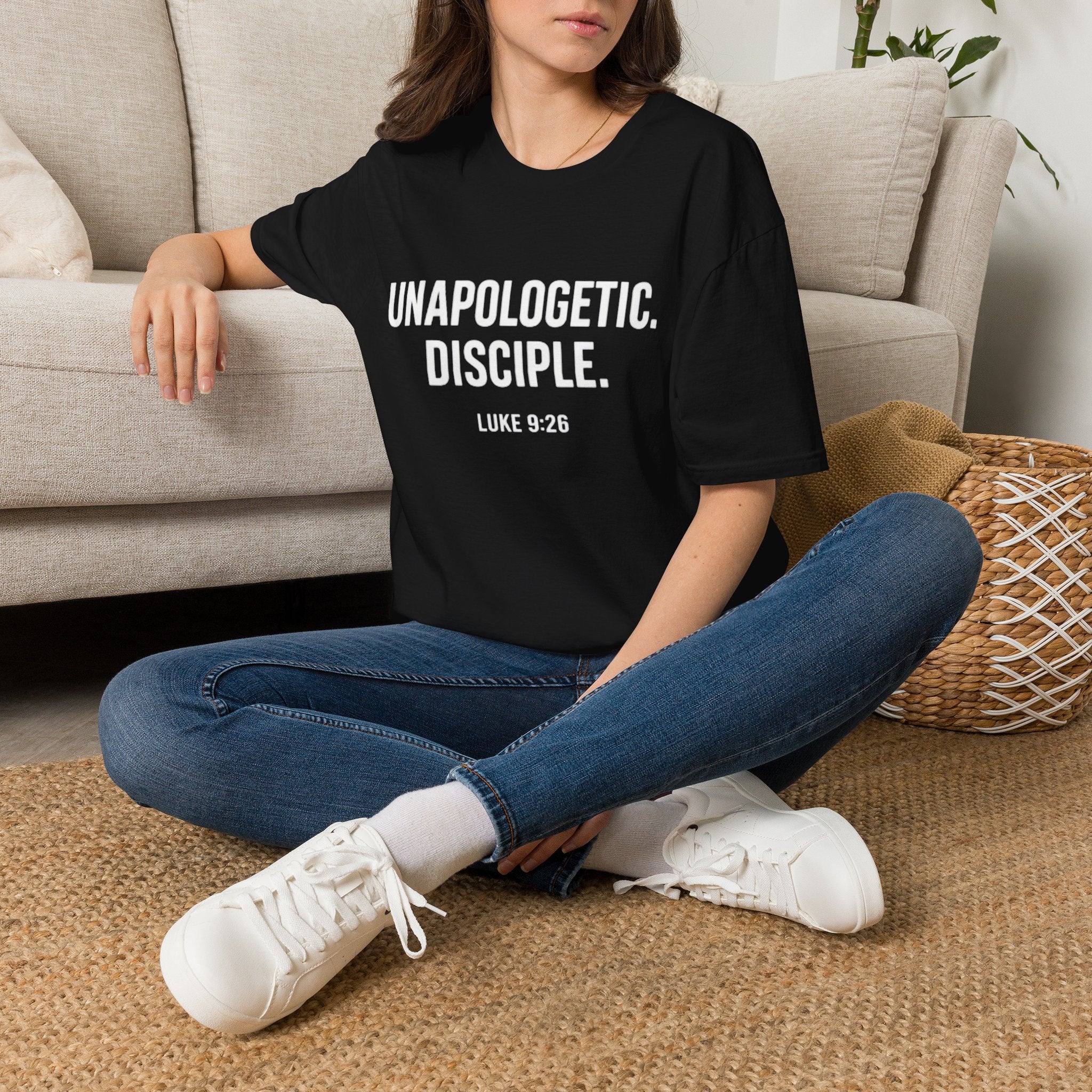 Unapologetic Disciple T-Shirt – "Not Ashamed of the Gospel" Christian Tee