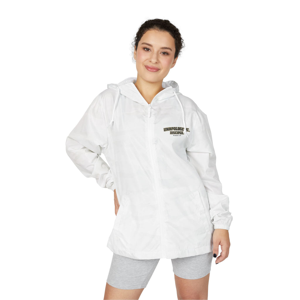 Not Ashamed of the Gospel Lion Cross Windbreaker Jacket