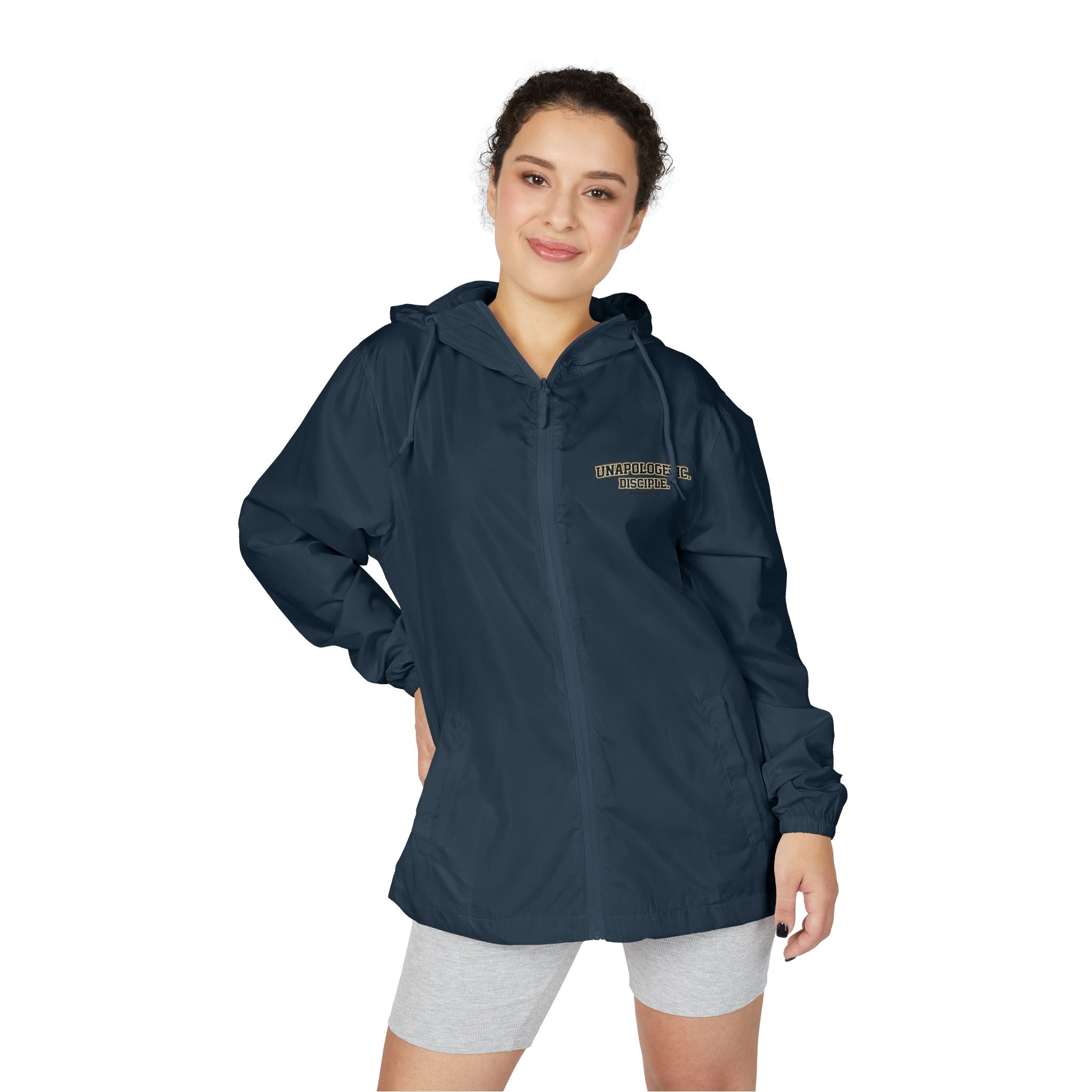 Not Ashamed of the Gospel Lion Cross Windbreaker Jacket