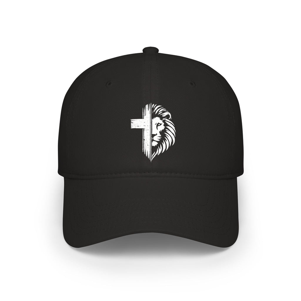 Christian Lion Cross Embroidered Cap
