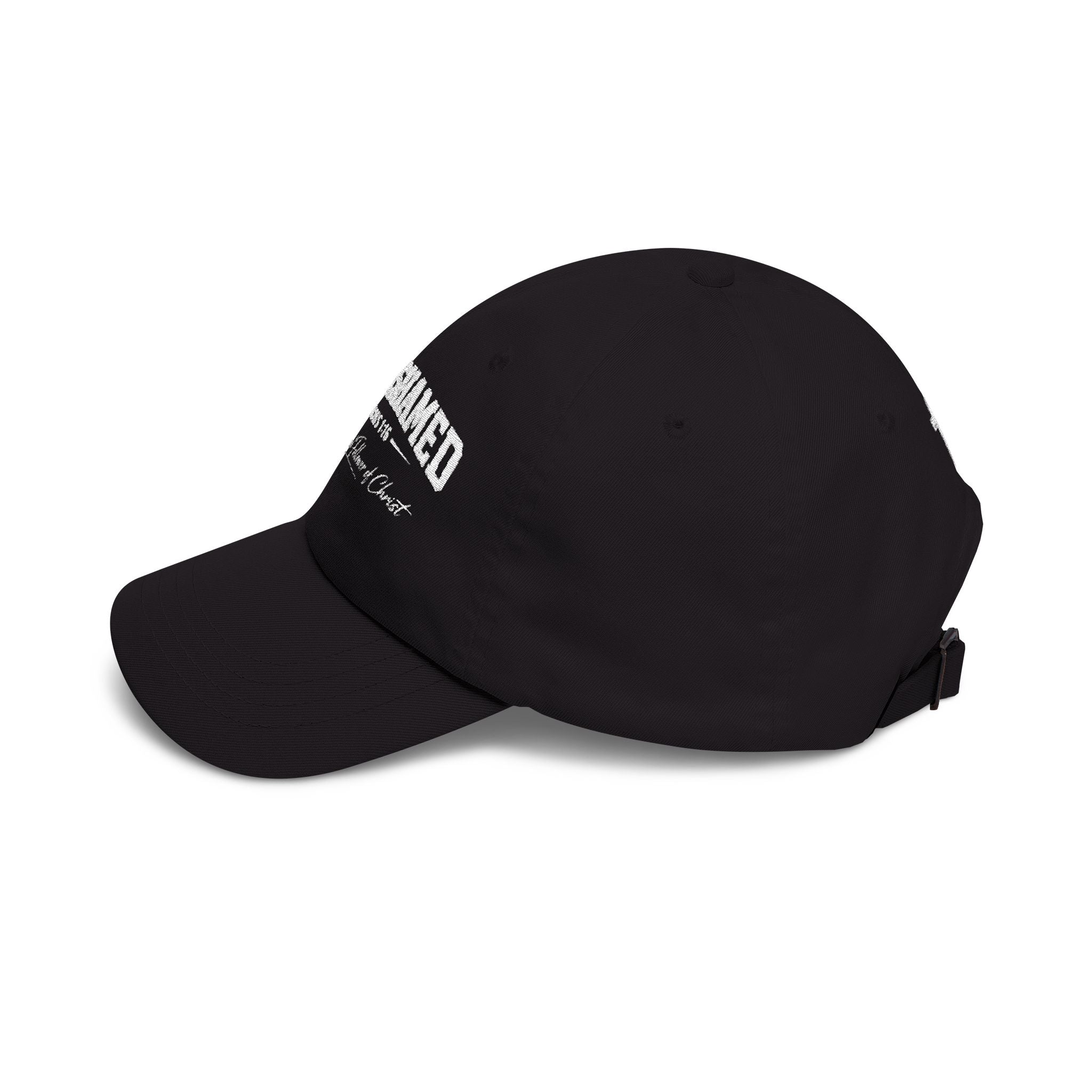 Dad Cap – "Not Ashamed" Romans 1:16 Christian Baseball Hat