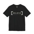 Believe Faith T-Shirt — "BELIEVE" Washed + Gospel Christian Tee